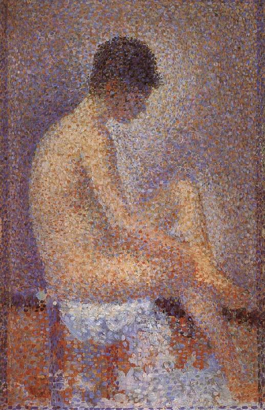 Georges Seurat Flank Stance Spain oil painting art
